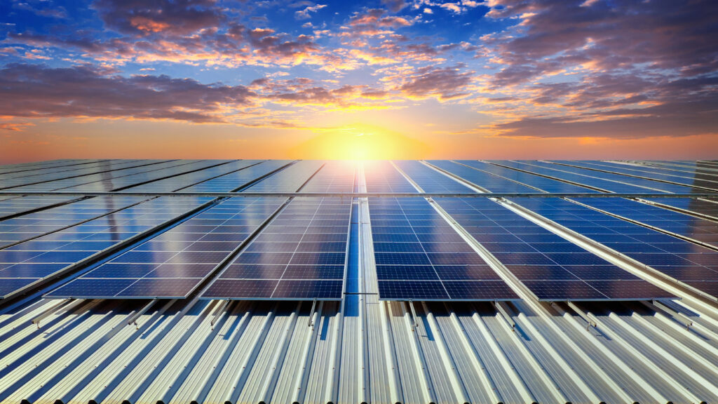 Commercial solar panels