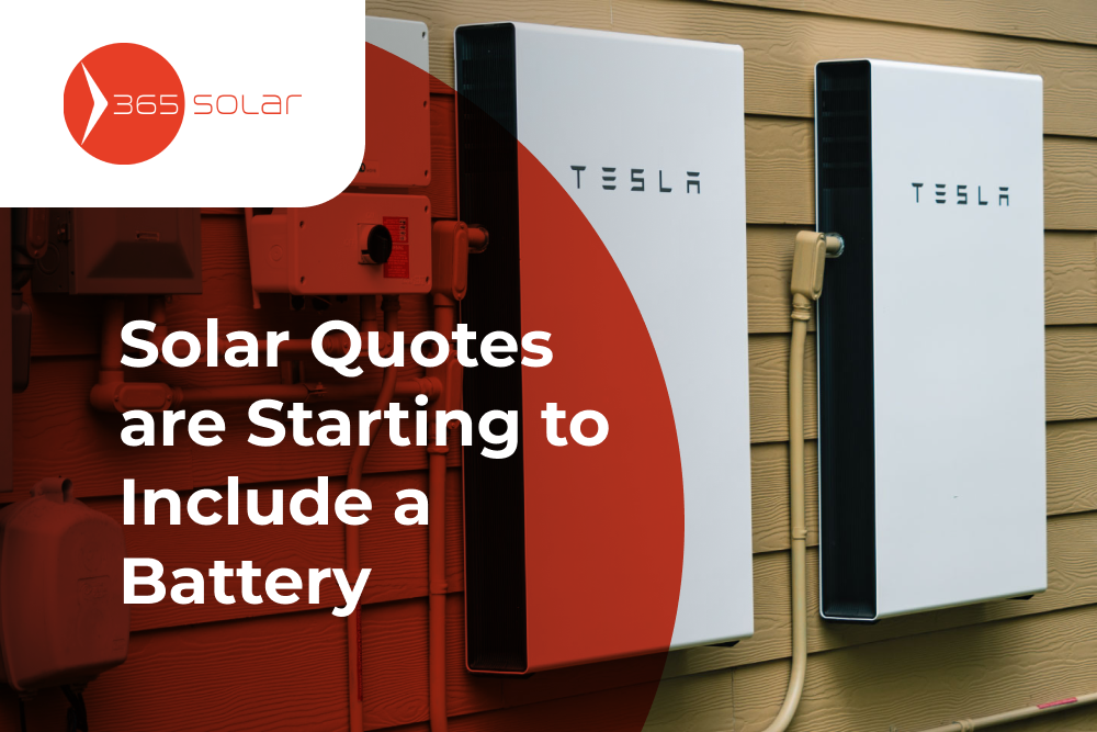 Solar Quotes Across Melbourne Are Starting to Include a Battery as Standard